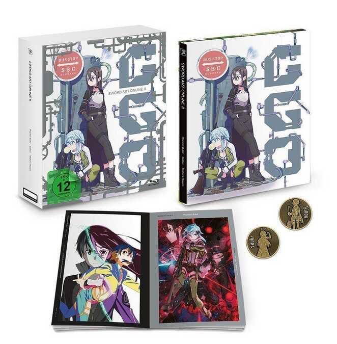 Sword Art Online   Staffel 2   Gesamtausgabe   Steelbook [Blu ray]   59,36€ statt 81,95€