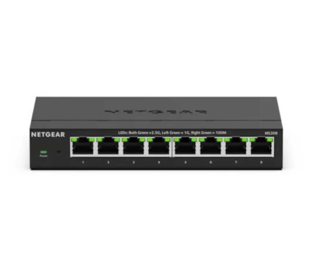 NETGEAR MS308 – 8 Port 2.5G Switch für 99,98€ statt 159,45€