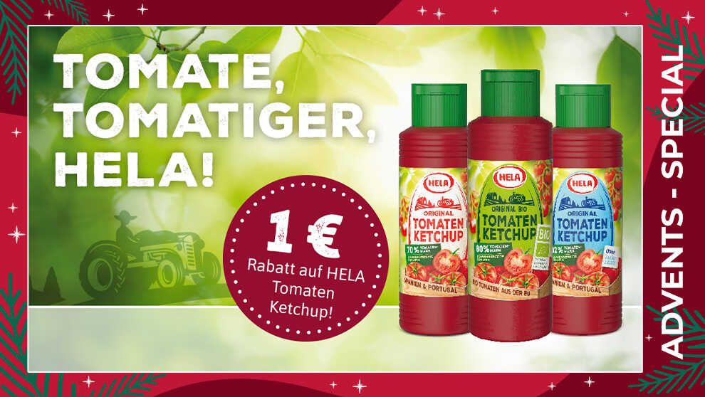 Hela Tomaten Ketchup Hela Tomaten Ketchup