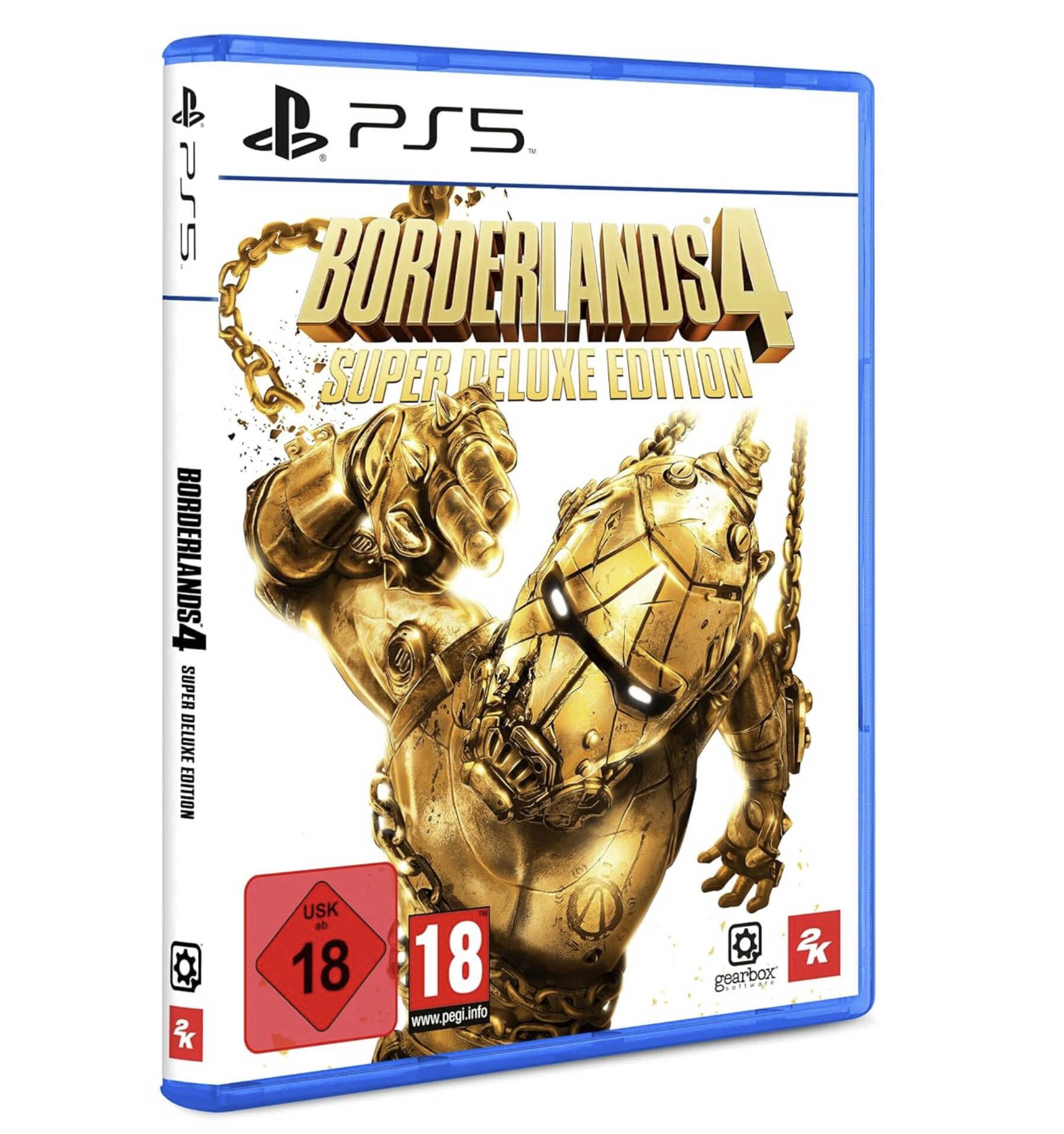 Borderlands 4 Super Deluxe Edition - PS5 für 53,85€ statt 62,29€ Borderlands 4 Super Deluxe Edition PS5 für 53,85€ statt 62,29€