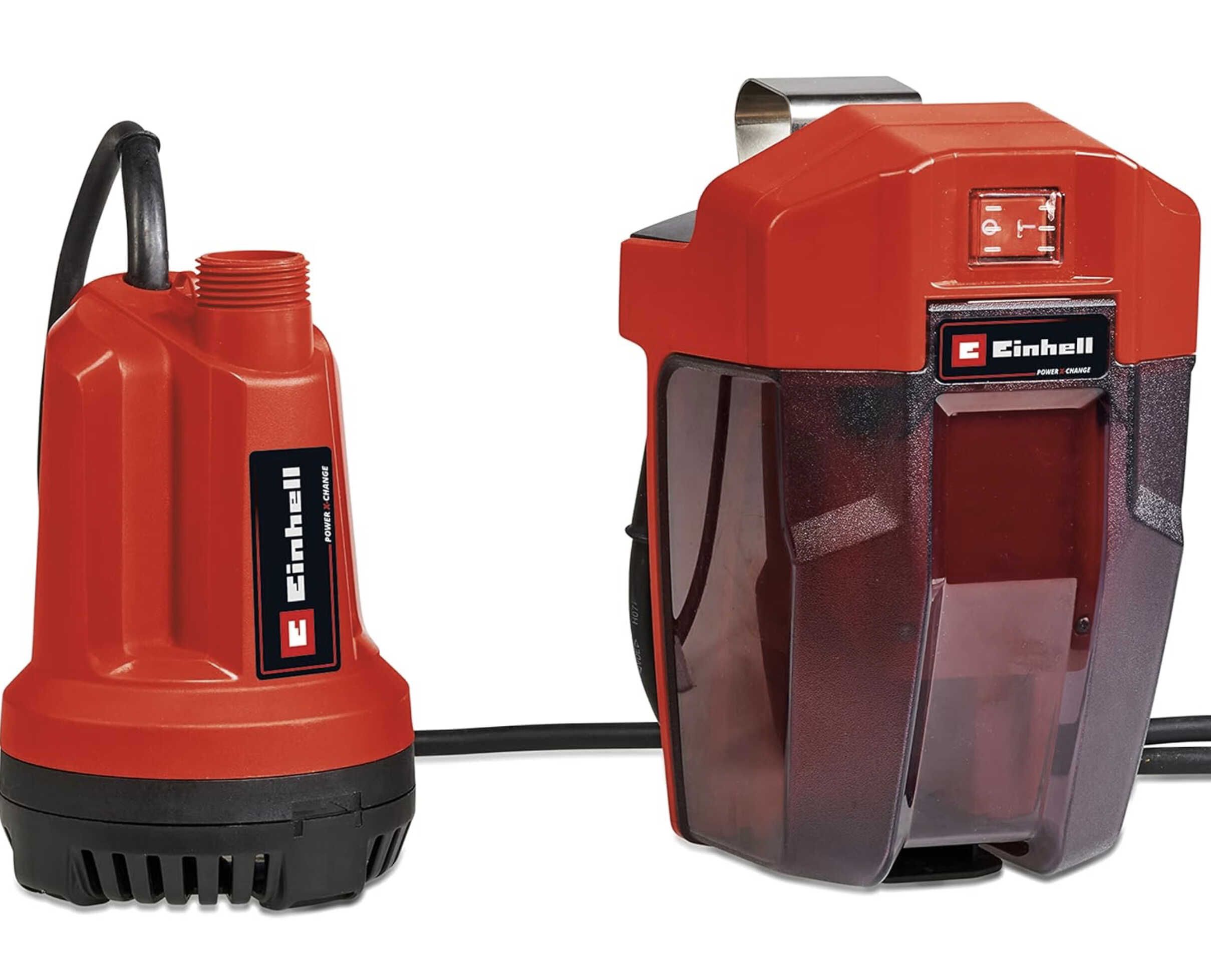 Einhell Akku Klarwasserpumpe GE SP 18 Li Solo (max. Förderhöhe 8 m, max. 5.000 l/Std.) für 37,99€ statt 60,28€