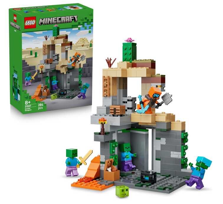 [Prime] LEGO Minecraft Zombieverlies   Bauspielzeug für Rollenspiele   18,99€ statt 22,98€