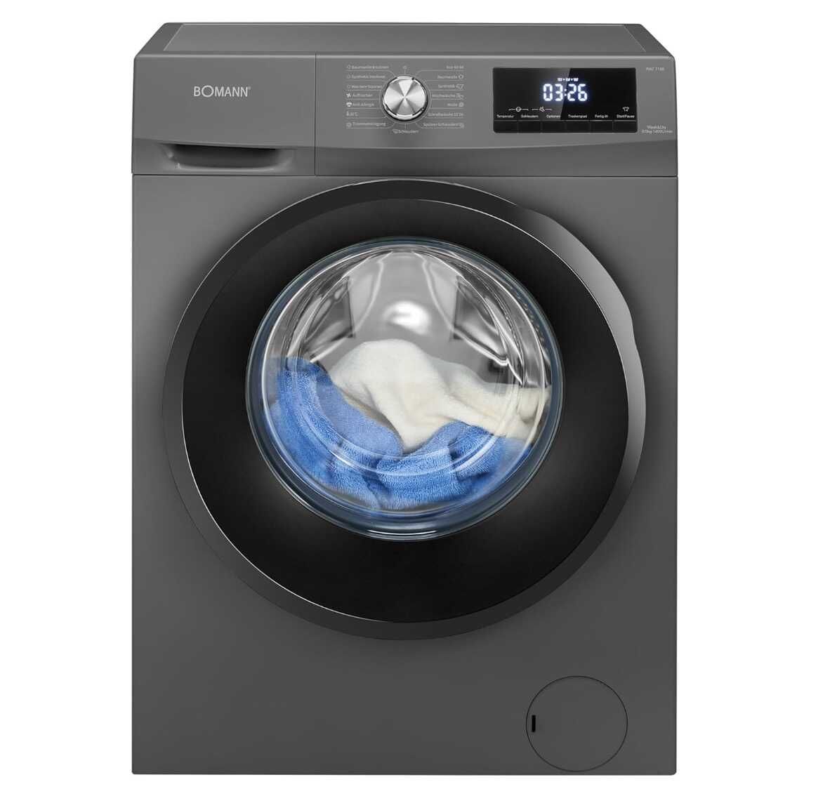 Bomann Waschtrockner   8 kg Waschen & 5 kg Trocknen für 399€ (statt 448€)