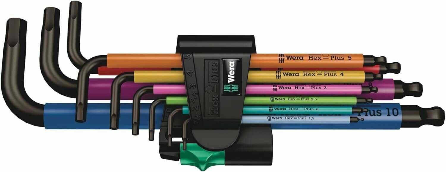 Wera 05073593001 950/9 Hex Plus 1 SB Winkelschlüsselsatz 21,79€ statt 25,78€