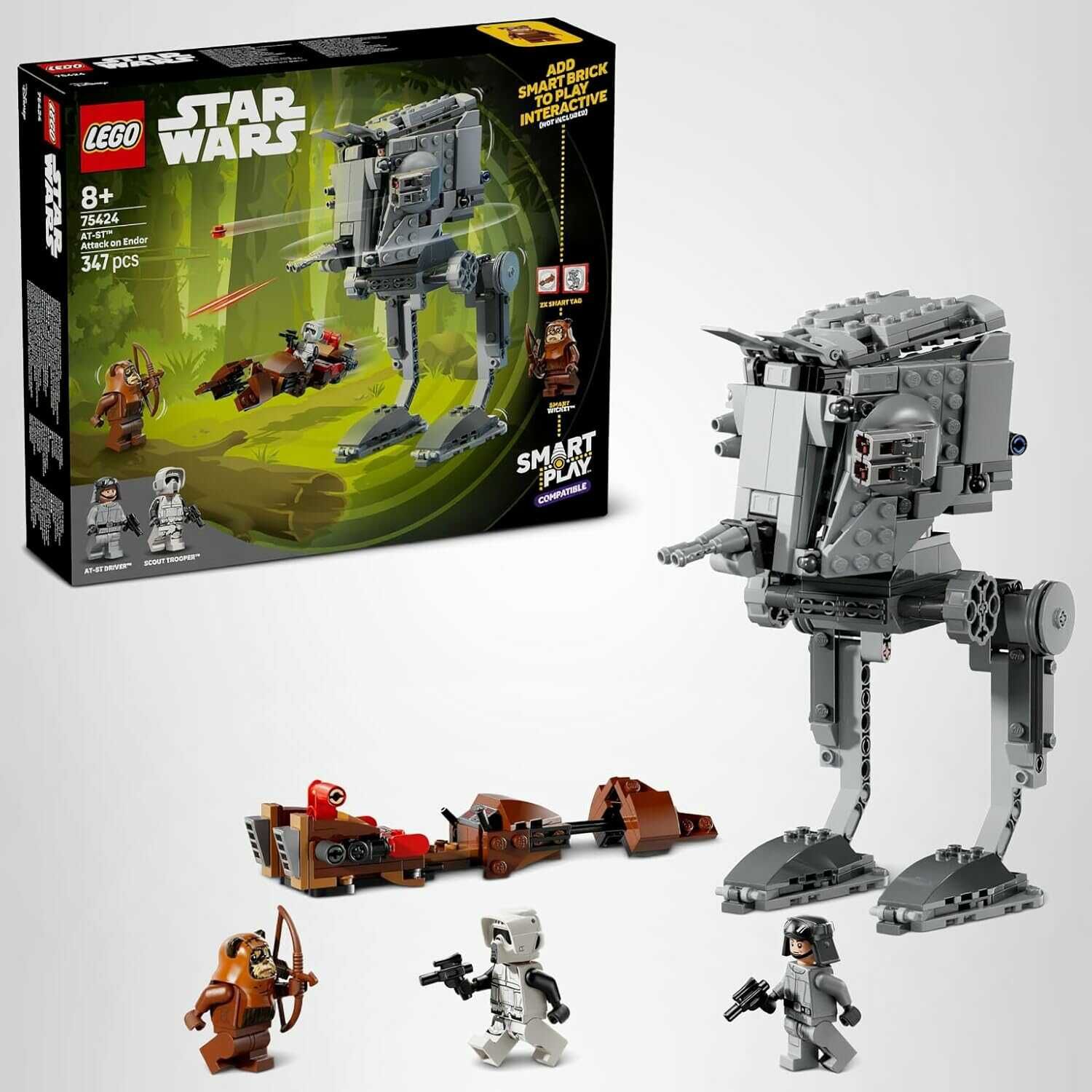 LEGO Star Wars Smart Play - AT-ST Angriff auf Endor (75424) - 32,09€ statt 39,05€ LEGO Star Wars Smart Play AT ST Angriff auf Endor (75424) 32,09€ statt 39,05€