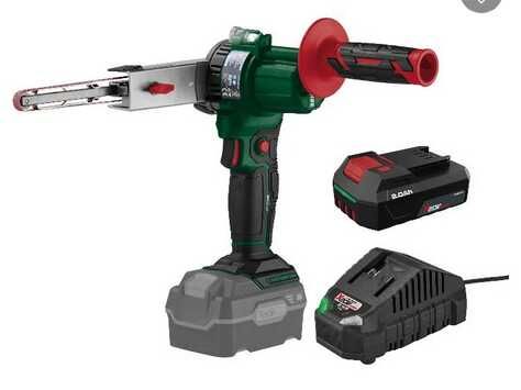 PARKSIDE 20 V Akku Bandfeilen Set »PBFA 20 Li A1« mit 2 Ah Akku (PAP 202 A1) und Ladegerät 45,94€ statt 73,92€