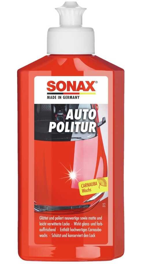 [Prime] SONAX AutoPolitur 250ml mit Carnaubawachs   5,99€ statt 12,94€