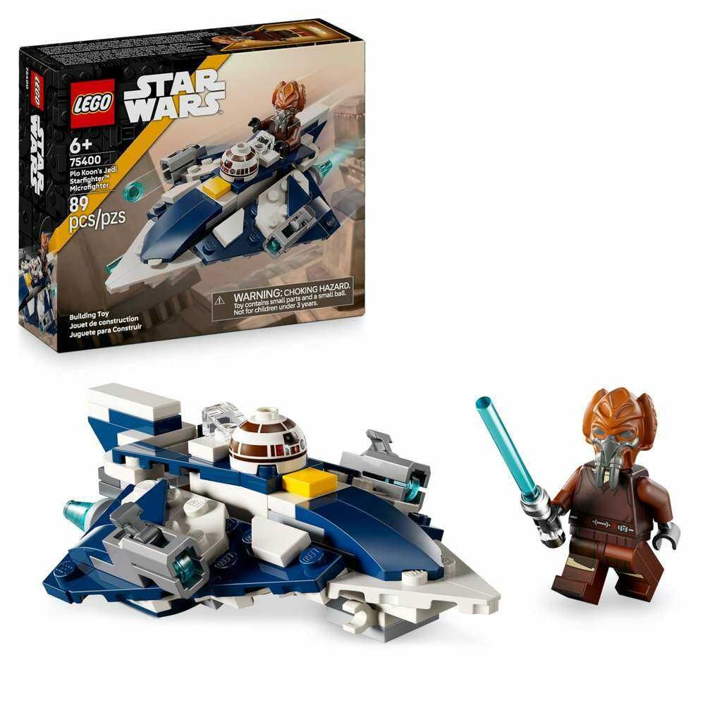 [PRIME] LEGO Star Wars Plo Koons Jedi Starfighter Microfighter 75400