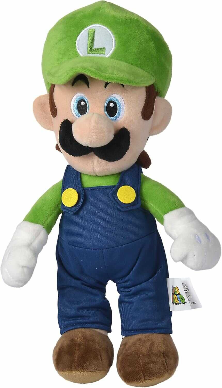 Simba: Super Mario Luigi Plüschfigur (30 cm) – 9,99€ statt 16,44€