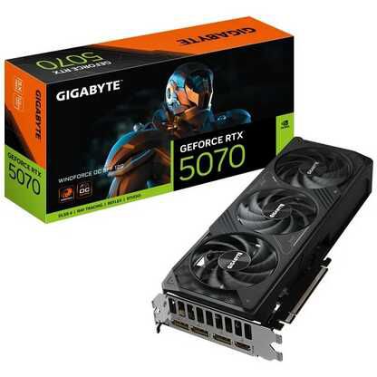 12GB GIGABYTE GeForce RTX 5070 Windforce OC SFF 12G  499€ statt 528€