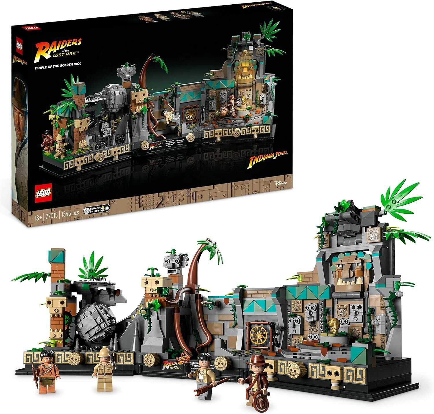 Lego Indiana Jones 77015 Tempel des goldenen Götzen für 98,90€ statt 110,49€