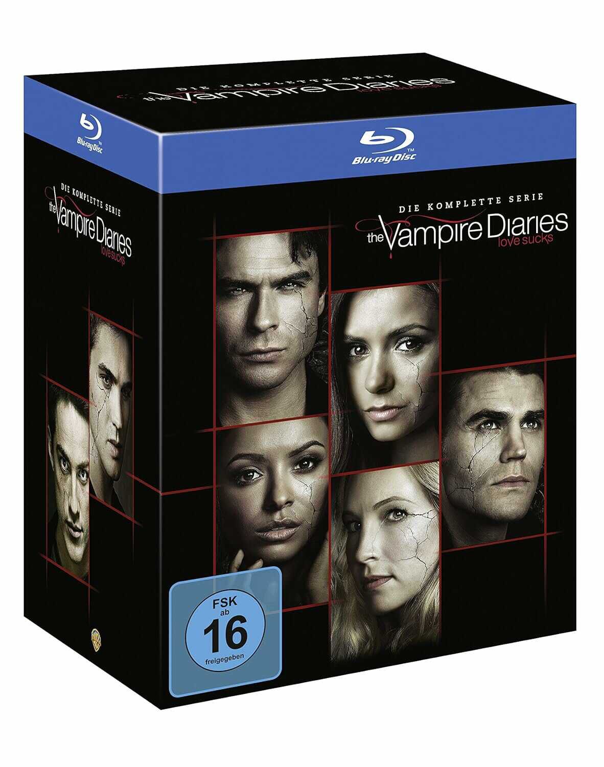 The Vampire Diaries: Staffel 1 8 [Blu ray]  KOMPLETTE SERIE 69,97€ statt 86,56€