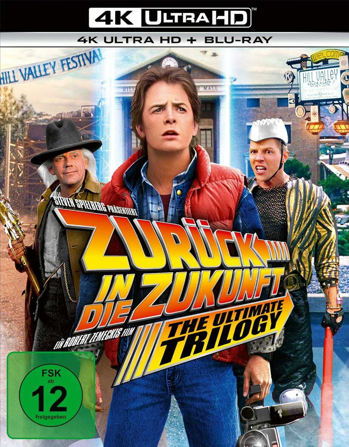 Zurück in die Zukunft   Trilogie (4k Ultra HD + Blu ray) 26,97€ statt  37,98€