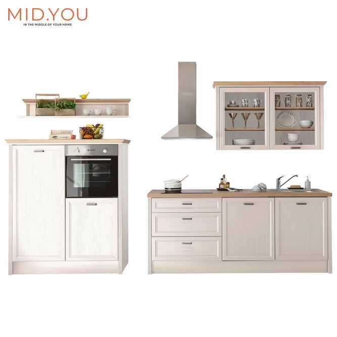 MID.YOU KÜCHENBLOCK 210-135/228/153/60/61 cm in Pinienfarben, Eiche Artisan inkl. Elektrogeräte (Freundschaftskarten-Preis) MID.YOU KÜCHENBLOCK 210 135/228/153/60/61 cm in Pinienfarben, Eiche Artisan inkl. Elektrogeräte (Freundschaftskarten Preis)