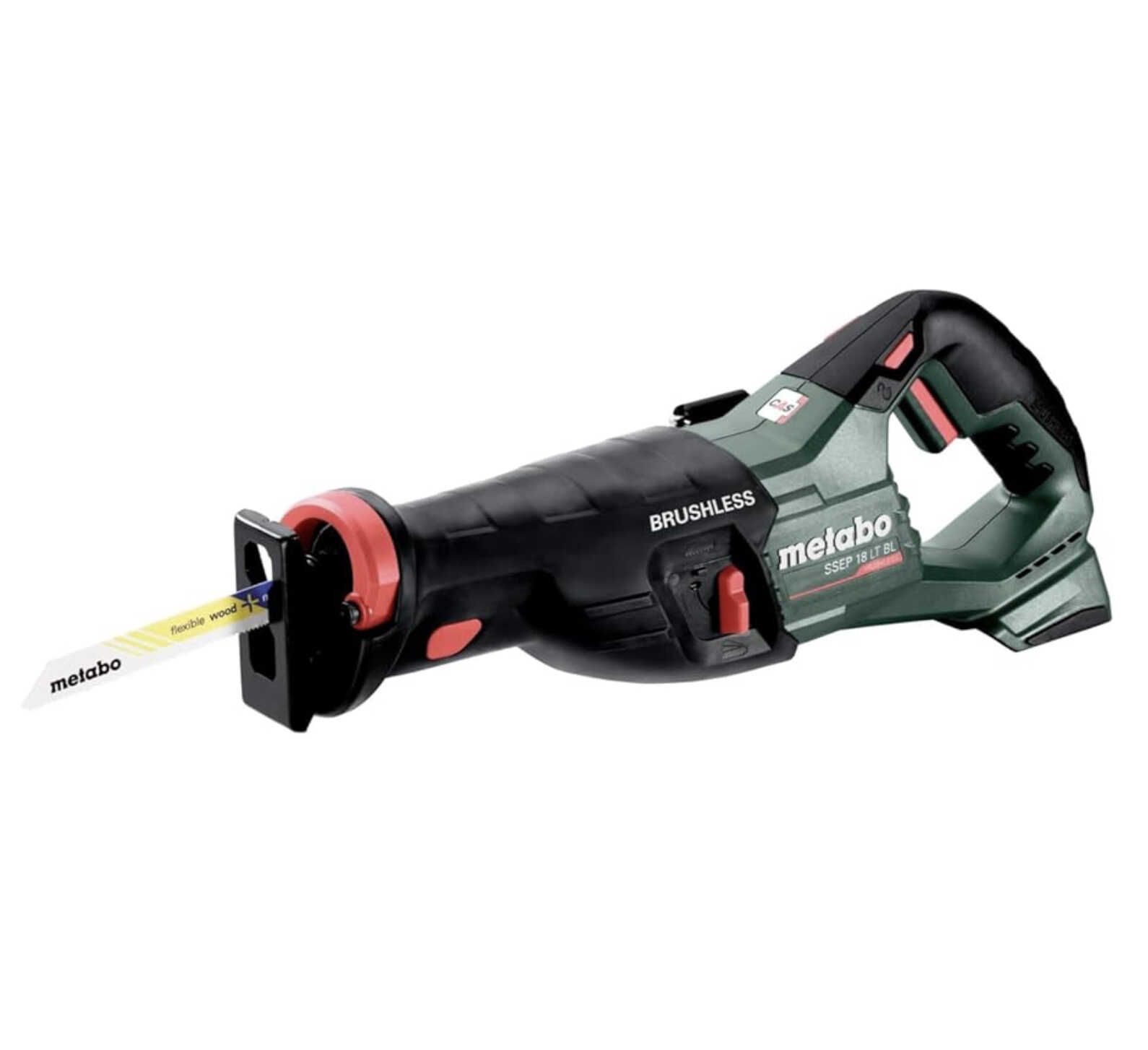 metabo Akku Säbelsäge SSEP 18 LT BL (Solo) für 151,12€ statt 177,25€ metabo Akku Säbelsäge SSEP 18 LT BL (Solo) für 151,12€ statt 177,25€