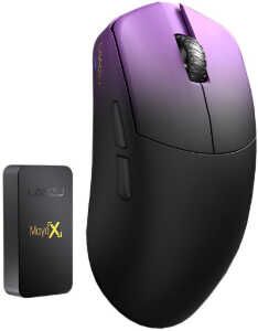 Lamzu Maya X Gaming Maus, 8.000H, Purple Shadow für 84,89€ statt 124,85€