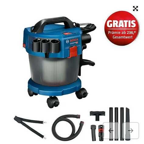 Bosch professional GAS 18v 10l mit Bauhaus Tiefpreisgarantie 90,11€ statt 109€