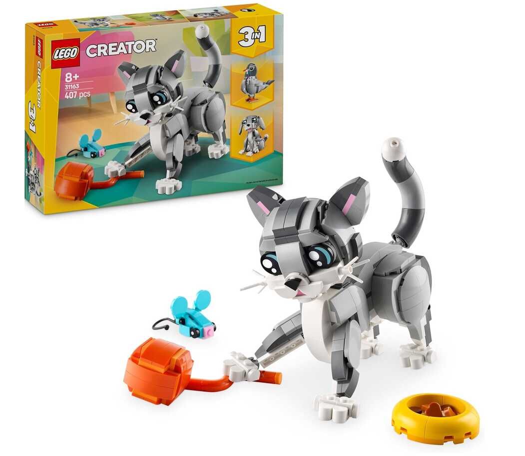 [Prime] LEGO Creator 3in1 Graue Katze 31163   15,96€ statt 20,97€