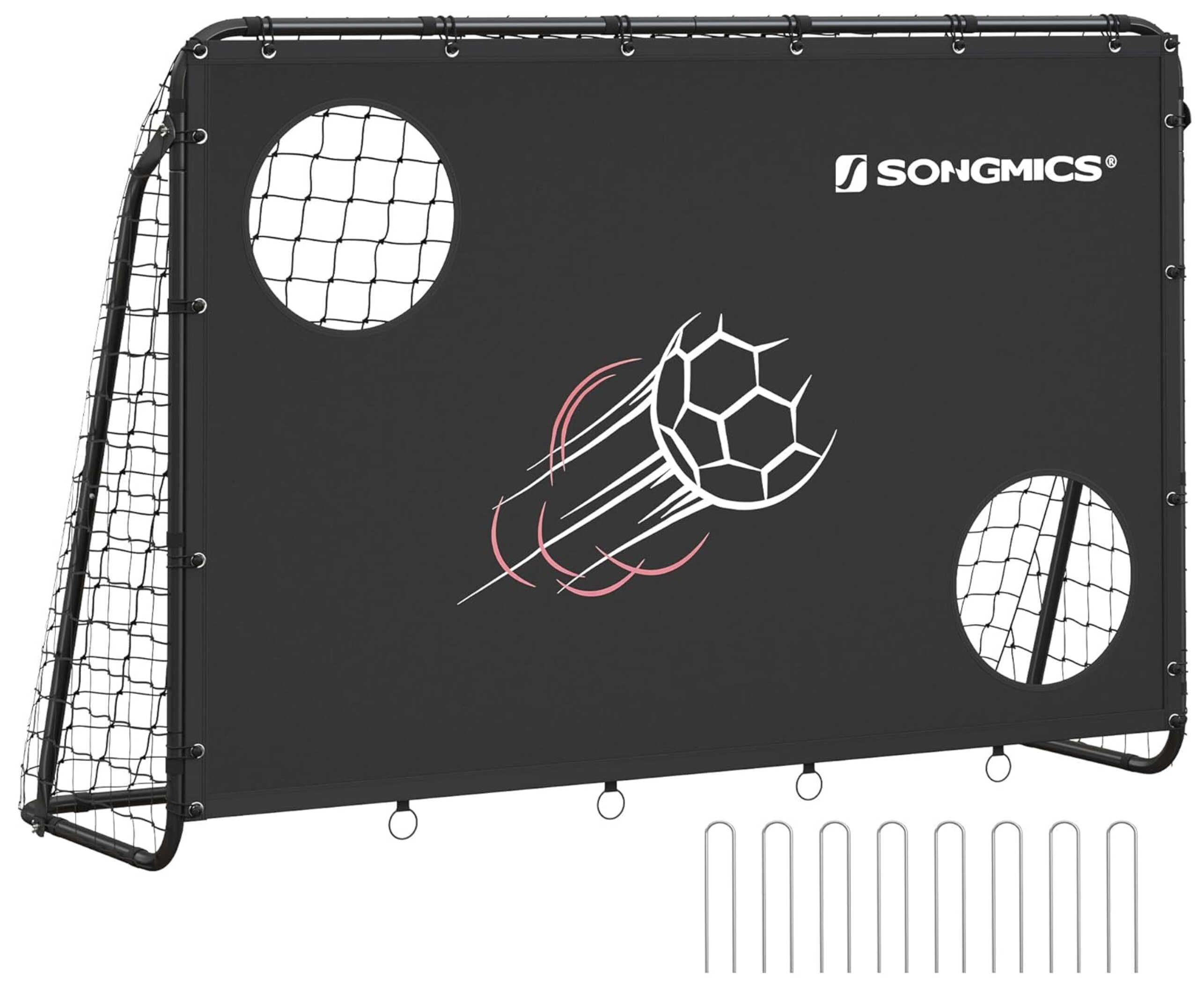 SONGMICS Fußballtor mit Torwand für 35,99€ statt 41,24€ SONGMICS Fußballtor mit Torwand für 35,99€ statt 41,24€