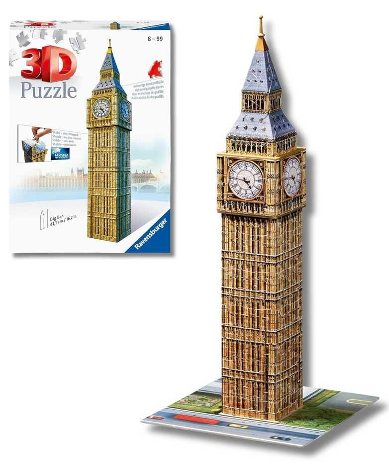 Ravensburger 3D Big Ben Puzzle 12554 - 16,90€ statt 27,90€ Ravensburger 3D Big Ben Puzzle 12554 16,90€ statt 27,90€