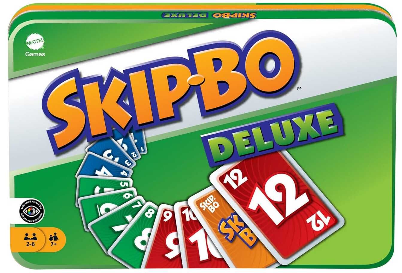 [Prime] Mattel Games Skip BO Deluxe, Kartenspiele für die Familie   16,99€ statt 23,27€