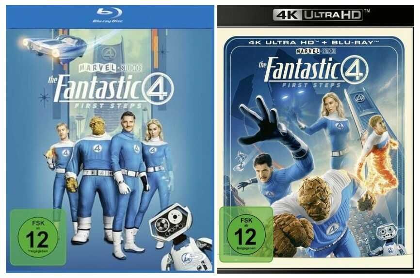 MARVEL The Fantastic Four   First Steps (Blu ray) für 13,97€ statt 17,49€ (4K UHD Blu ray) für 23,97€ statt 29,99€