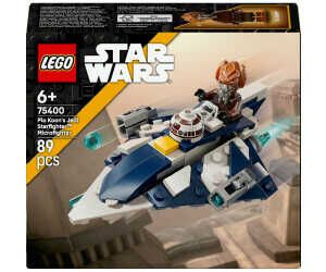 LEGO Star Wars 75400 Plo Koons Jedi Starfighter Microfighter Bauspielzeug mit 2 Shootern für 9,99 € PVG 15,34€
