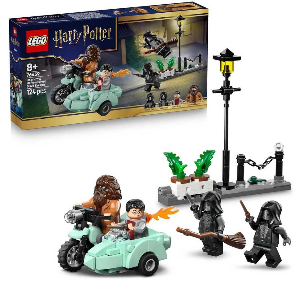 [Prime] LEGO Harry Potter Hagrids und Harrys Flucht aus dem Ligusterweg   11,99€ statt 16,98€