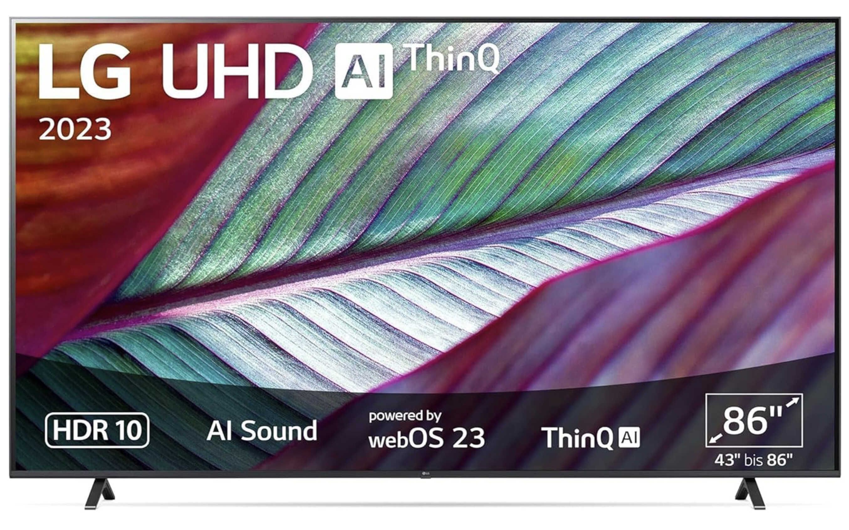 LG 86UR78006LB 218 cm (86 Zoll) UHD Fernseher für 849€ statt 1.199€