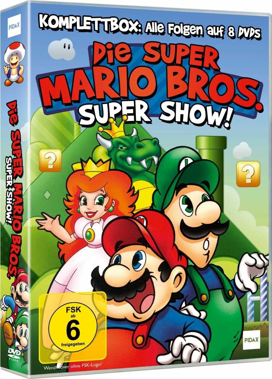 Die Super Mario Bros. Super Show!   Serien Komplettbox 34,97€ statt 44,79€
