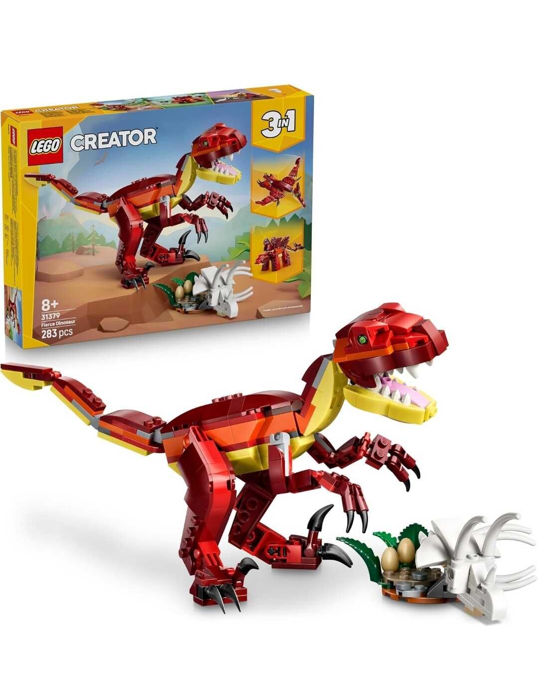 LEGO Creator 3in1 Fierce Dinosaur Toy LEGO Creator 3in1 Fierce Dinosaur Toy