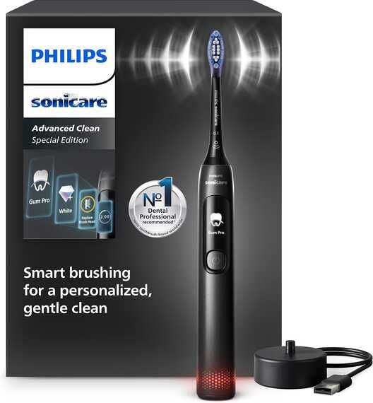 Philips Sonicare AdvancedClean Limited schwarz / pink HX3792/11-12 Schallzahnbürste 79,99€ statt 109,95€ Philips Sonicare AdvancedClean Limited schwarz / pink HX3792/11 12 Schallzahnbürste 79,99€ statt 109,95€