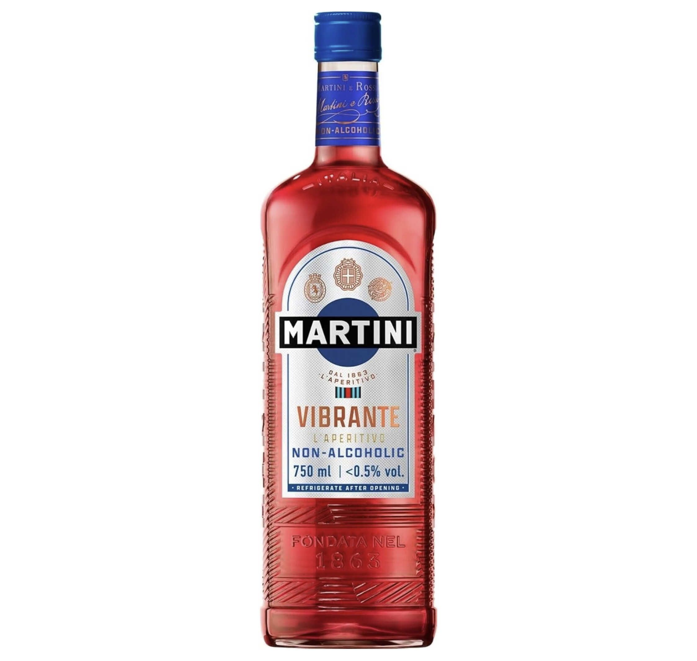 MARTINI Vibrante alkoholfreier Aperitif, 750ml für 6,60€ statt 15,65€ MARTINI Vibrante alkoholfreier Aperitif, 750ml für 6,60€ statt 15,65€