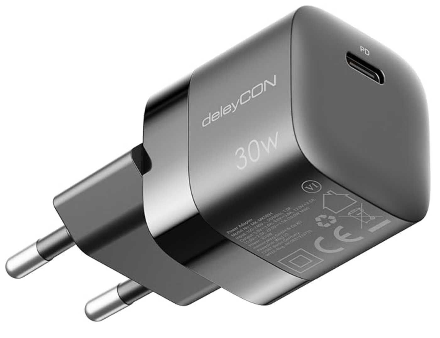 eleyCON USB C Ladegerät 30W für 4,99€ statt 13,99€