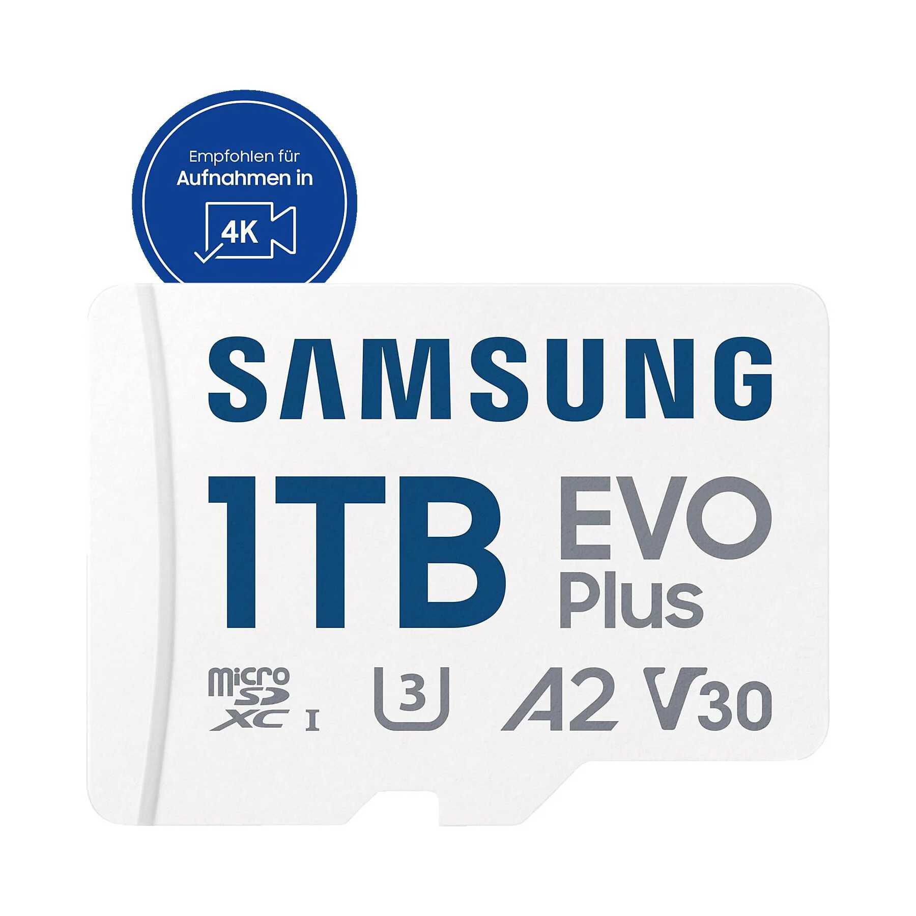 SAMSUNG EVO Plus SDHC inkl. SD Adapter 69€ 77,88€