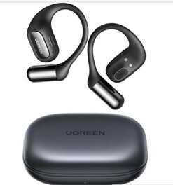 UGREEN FitBuds 2 Open Ear Kopfhörer | 65655 | Bluetooth 6.0 | 28 Std. Spielzeit | IPX5 | 4 Mikrofon ENC | App Steuerung | Raumklang