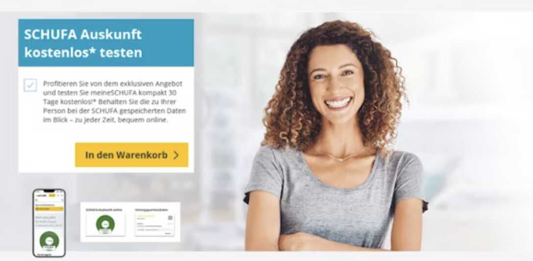 meineSCHUFA kompakt 30 Tage kostenlos testen   Kündigung notwendig