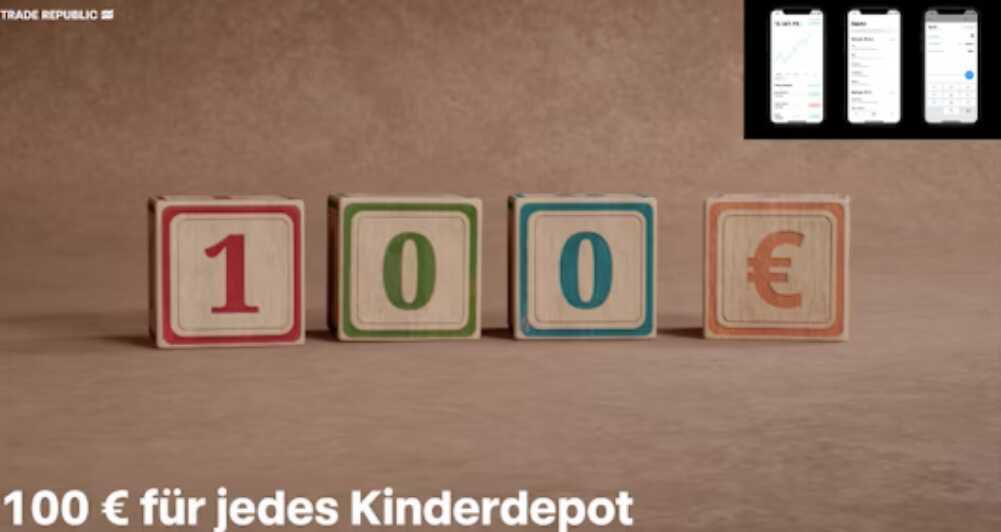 Kinderdepot: 100€ Bonus bei Trade Republic + 100€ für Freunde