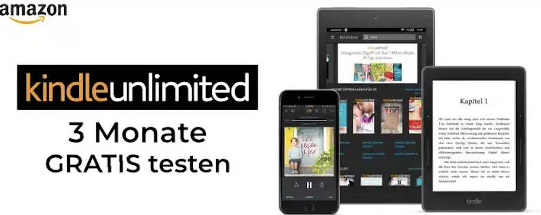 Amazon Kindle Unlimited 3 Monate gratis testen & 32,25€ sparen *Amazon Prime Day* Amazon Kindle Unlimited 3 Monate gratis testen & 32,25€ sparen *Amazon Prime Day*
