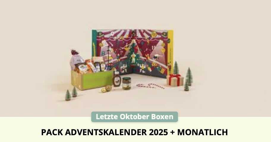 Gratis Degusta Box zum Adventskalender erhalten Ablaufdatum: 20.11.2025 Gratis Degusta Box zum Adventskalender erhalten Ablaufdatum: 20.11.2025