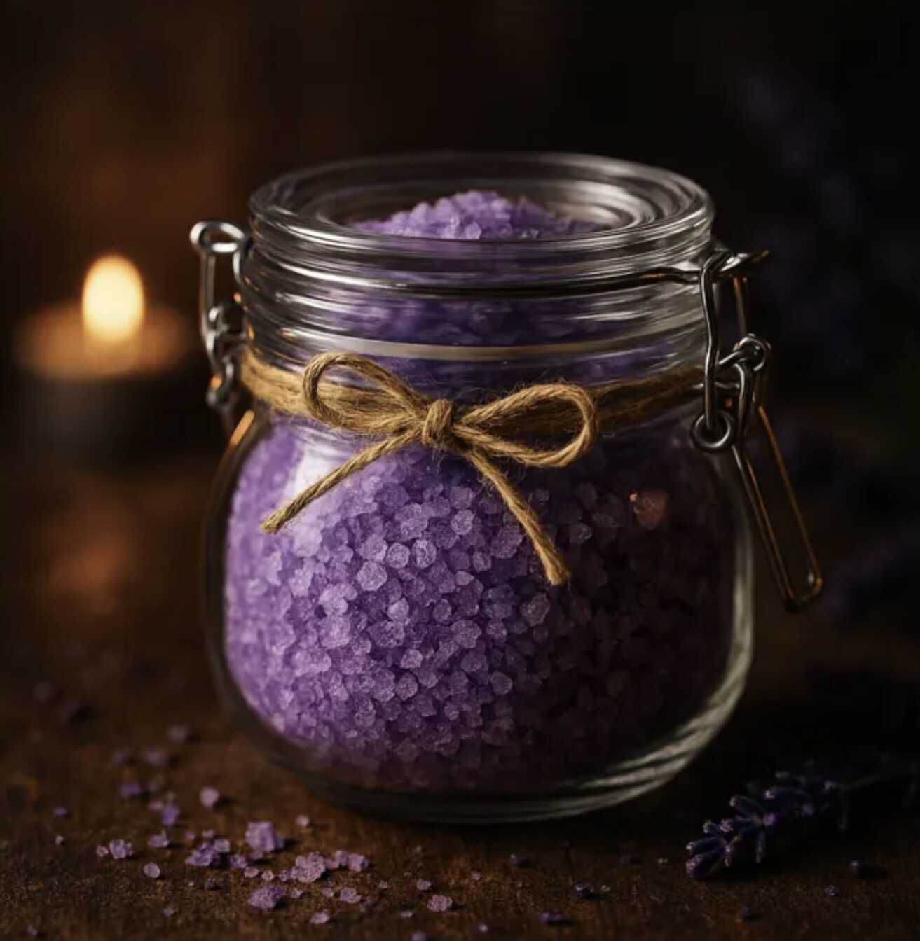 Ikea Magdeburg: Lavendel Badesalz für dein KORKEN Glas