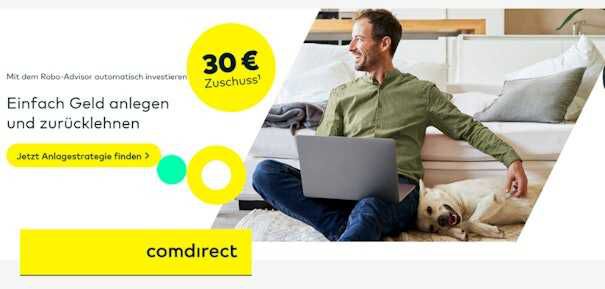 Geldanlage leicht gemacht  Jetzt 30€ Bonus für einen Sparplan beim cominvest Robo Advisor sichern!