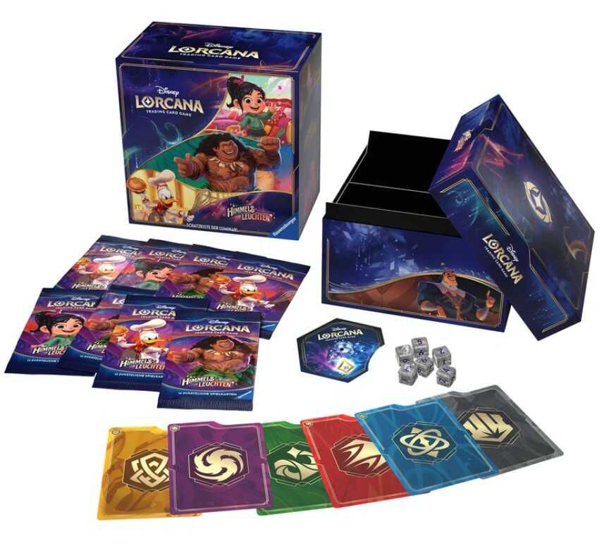 [LOKAL Smyths Toys Karlsruhe] Ravensburger Disney Lorcana: Himmelsleuchten   Schatzkiste der Luminari (DE) für 39,90€ statt 50€