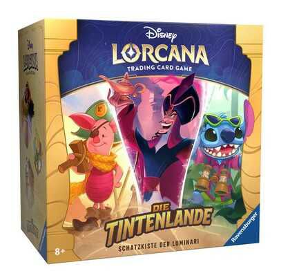Ravensburger: Disney Lorcana (Trading Card Game) Die Tintenlande   Schatzkiste der Luminari (Deutsch) für 42,57€ statt 48,94€
