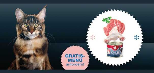 Gratisprobe bei Dinner for Cats ordern  Nass  oder Trockenfutter