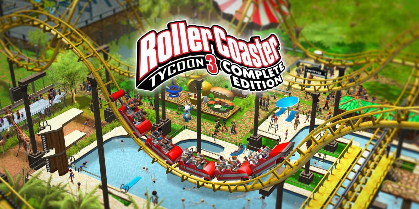 Nintendo eShop RollerCoaster Tycoon 3 Complete Edition   Nintendo Switch für 10,49€ PVG 29,99€