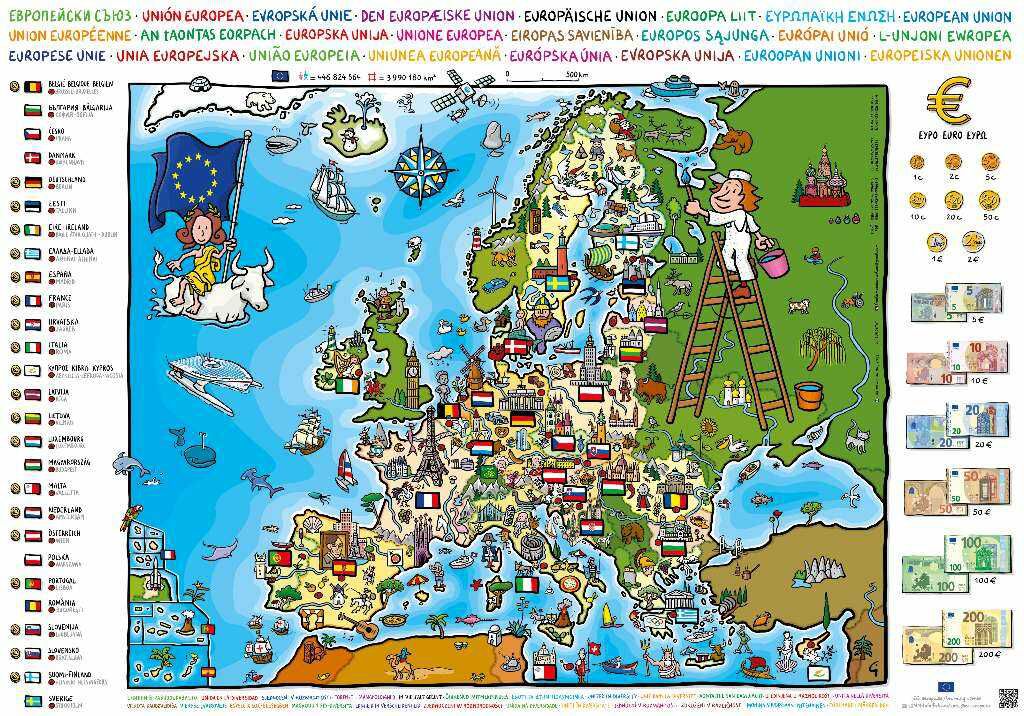 (EU-Vertretung DE) Kinderbücher, Landkarten und Spiel gratis nach Hause (Buch: Der verlorene Rucksack, Spiel: Himmel&Hölle, EU-Karte u.a.) (EU Vertretung DE) Kinderbücher, Landkarten und Spiel gratis nach Hause (Buch: Der verlorene Rucksack, Spiel: Himmel&Hölle, EU Karte u.a.)