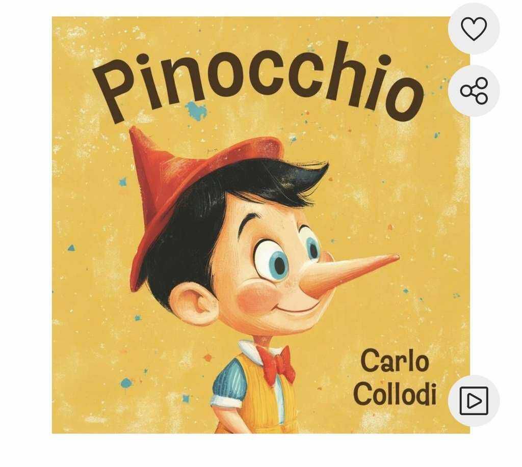 Pinocchio von Carlo Collodi (Gesprochen von Sabine Schmitt , Laufzeit : 4h 19m) kostenloses Hörbuch für Kinder Kostenlos statt 7,40€ Pinocchio von Carlo Collodi (Gesprochen von Sabine Schmitt , Laufzeit : 4h 19m) kostenloses Hörbuch für Kinder Kostenlos statt 7,40€