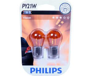 Philips automotive lighting Phillips Vision PY 21W 12V Blinklicht 2 er Packung  für 1,92€ PVG 4,29€