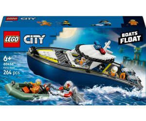 LEGO City Verfolgungsjagd im Polizeiboot – Spielset mit schwimmfähigem Schnellboot  Für 17,99€ PVG 21,11€ 